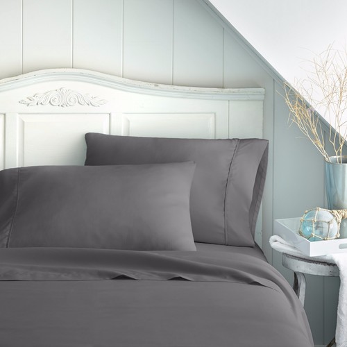All Season Ultra Soft 4 Piece Bed Sheet Set by Kaycie Gray Basics Collection - Picture 13 of 31