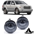 Fog Lights For 2007-2009 CHRYSLER Aspen Replacement Fog Lights Smoke Lens Pair