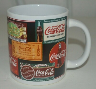 Coca-Cola Shop Refreshed Advertising Coffee Mug 2003 | eBay