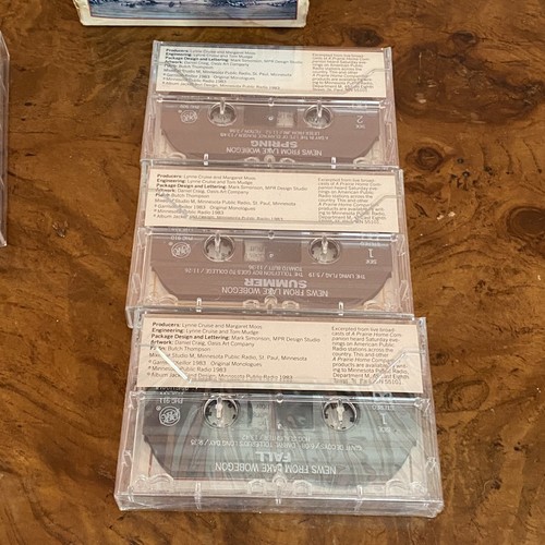 News From Lake Wobegon Garrison Keillor 4 Cassettes Winter Spring Summer Fall - Picture 4 of 10