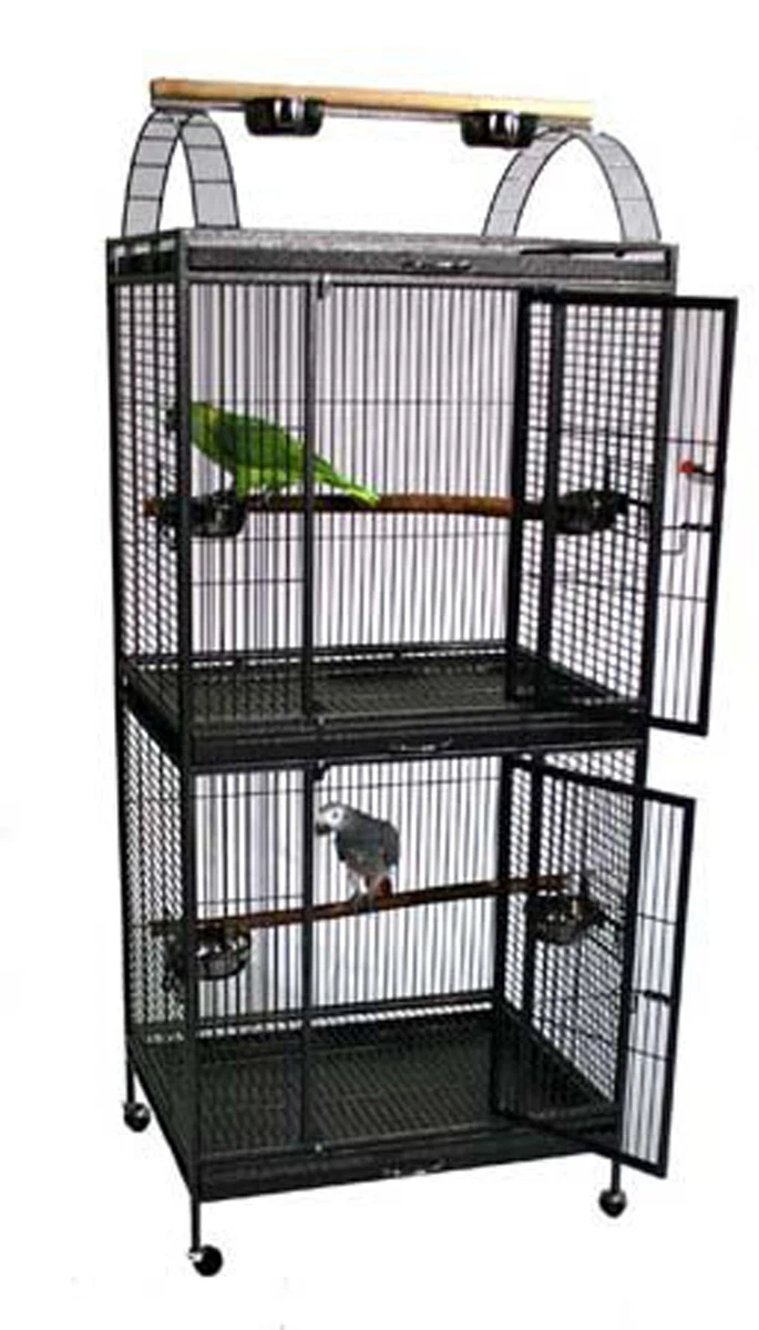 2 bird top cages in 1
