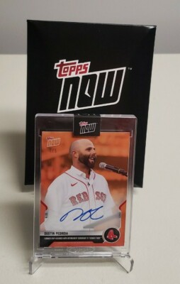 スポーツ選手 Dustin Pedroia 1/1 Autograph Patch 2024 TOPPS FIVE STAR DUSTIN PEDROIA AUTOGRAPH #FSA-DP RED