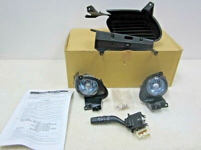 2004 - 2008 MAZDA RX8 RX-8 OEM FRONT BLUE COLOR FOG LIGHT SET FE03-V7-220 #1A-1