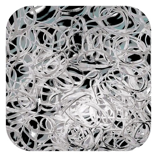 Bandas elásticas suaves de goma para cabello extra gruesas TYGA (paquete de 1000) - Imagen 22 de 28