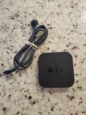 Apple TV A1469 Streaming Media Player 8GB Black | Tested & Working 