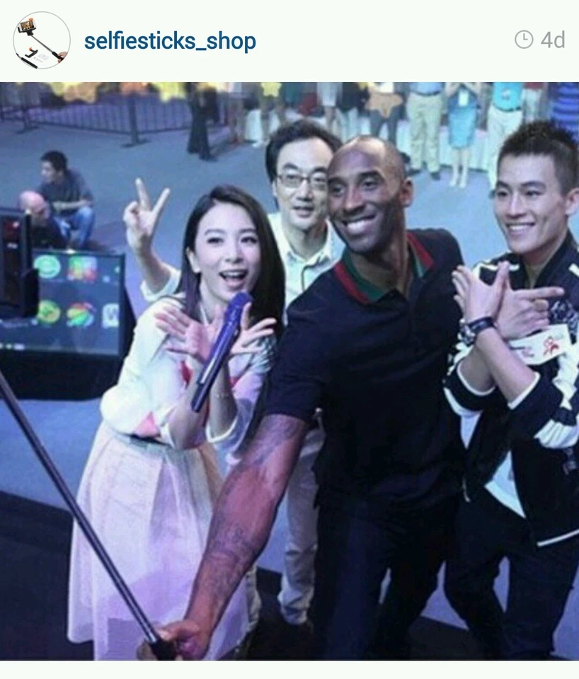 2 Selfiestick Pro Bluetooth Extendable Monopod for Iphone GoPro & Android phones - Image 3 of 4