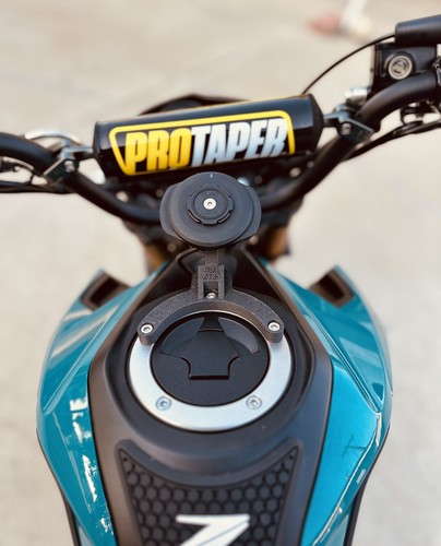 Quad Lock Phone Gas Tank mount Kawasaki Z125 Pro All Years - Picture 6 of 8