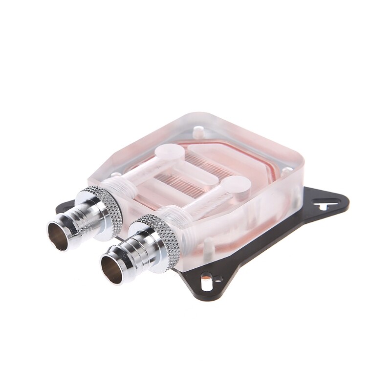 GPU Water Cooling Block Double Channel Copper Cooler for Graphics Card Radiator