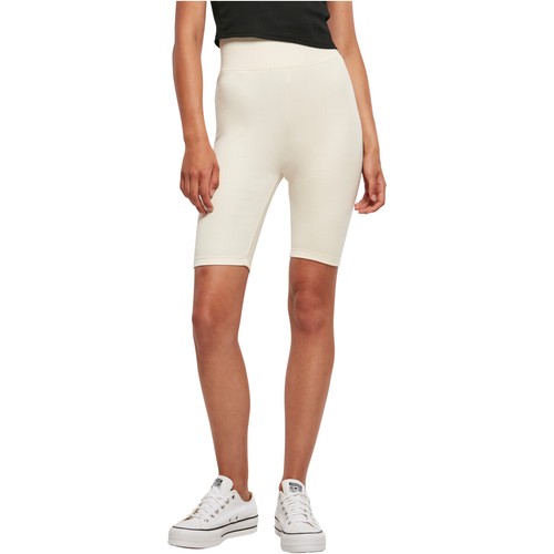 UrbanClassics Cycle Shorts Ladies High Waist Damen Leggins Knielang 80er XS-5XL - Picture 9 of 80