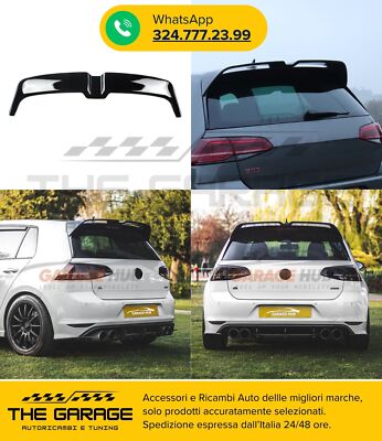 SPOILER OETTINGER MOD. für G O LF 7 - 7.5 Standard / R L i n und SCHWARZ glänzend