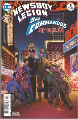 NEWSBOY LEGION BOY COMMANDOS SPECIAL (2017) #1 Back Issue (S)