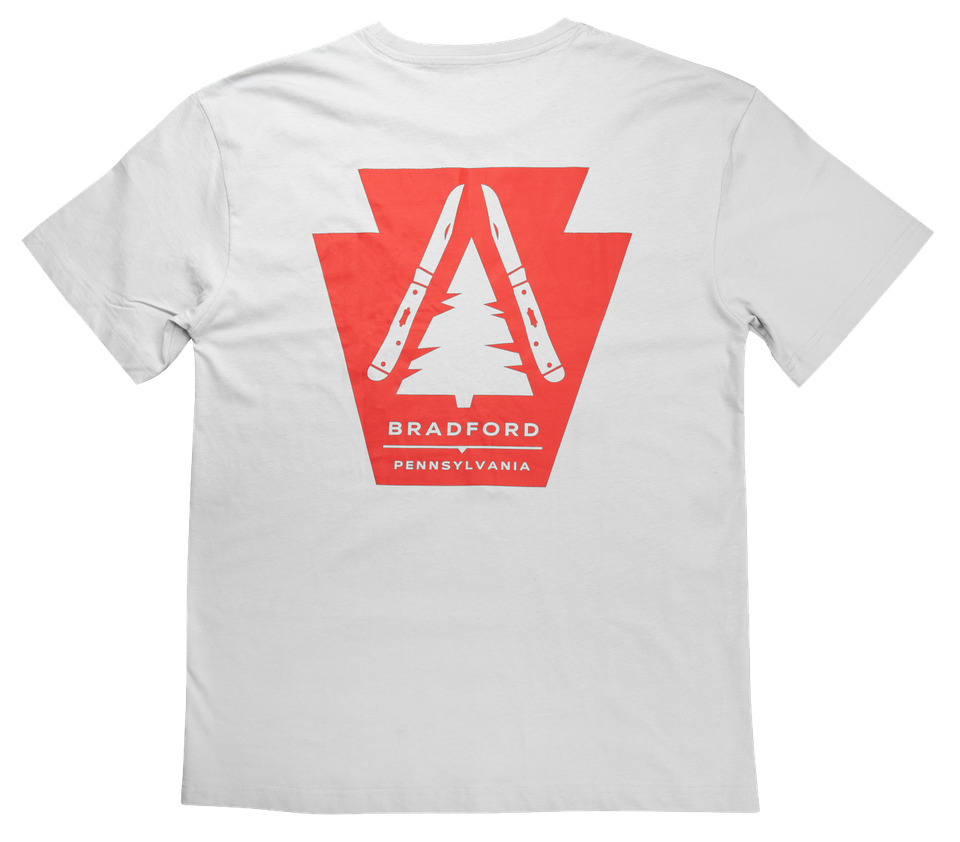 CASE XX Knives Bradford Keystone 41173 Athletic Gray Cotton XLarge T