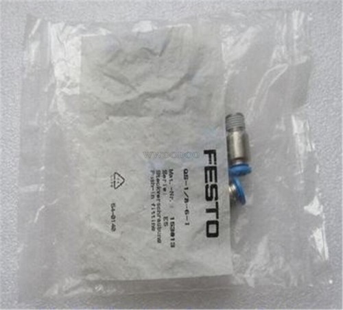 1PC NEW FESTO QS-1/8-6-I 153013 bi - Bild 2 von 3