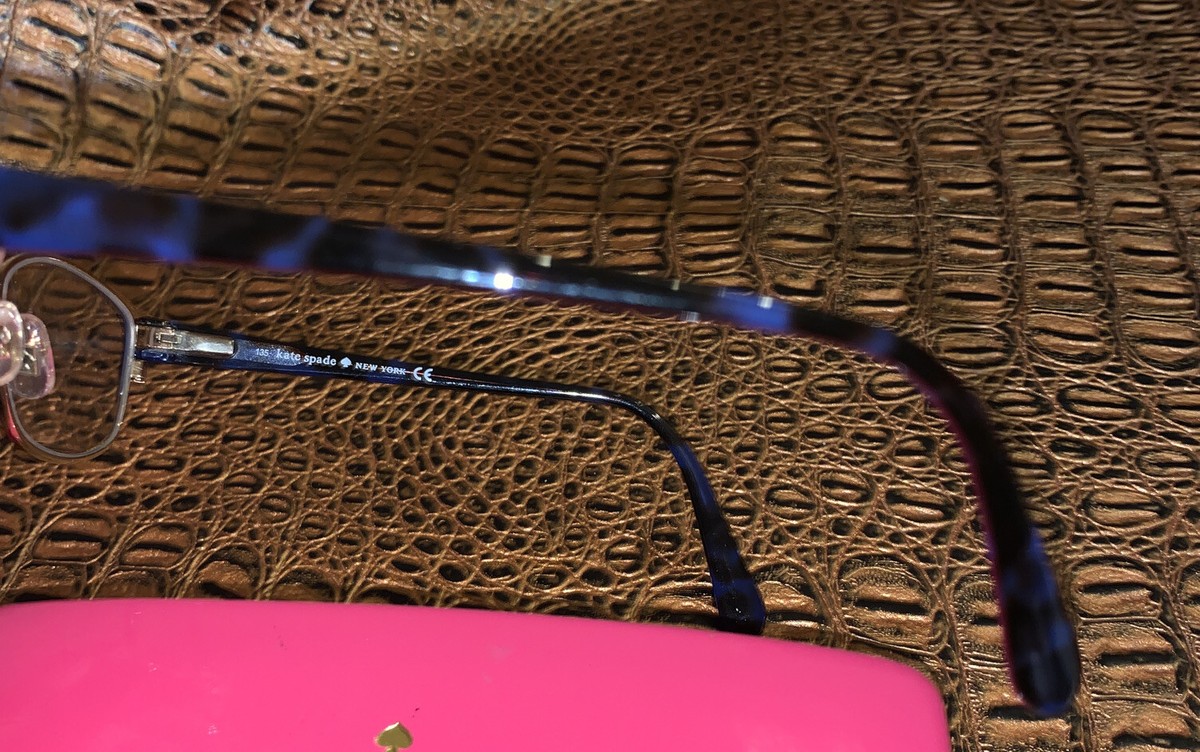 G400 Kate Spade black & gold Ragan eyeglasses frames and case 51-16-135 Kate Spade Ragan Kate Spade RAGAN 0P40 Eyeglasses Frames  main image 4