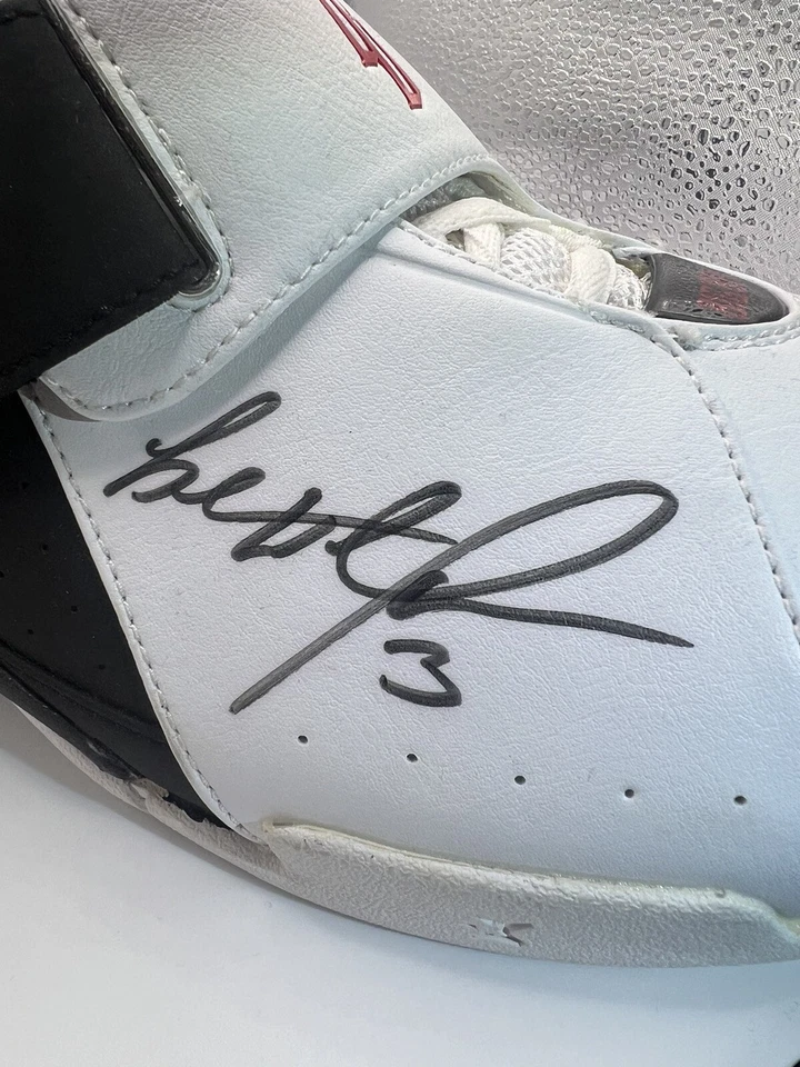 BEN WALLACE PISTONS BULLS "BIG BEN" AUTOGRAPHED SHOES MINT NEW NEVER WORN 13 - Image 2 of 4