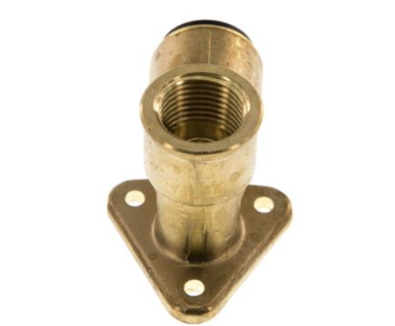 Fittingteile - Presa Da Parete In Ottone Ad Aria Compressa, 16 Bar, Distributore Ad Angolo (materiale: Ottone/dimensione Filettatura: G 1/2 - Foto 5