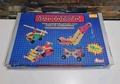 Vintage Builderific The Construction Toy For L il Engineers by RedBox