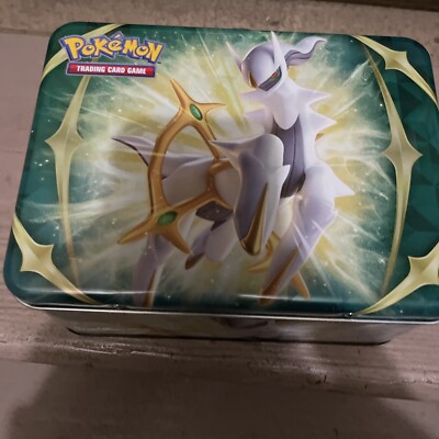 USED POKEMON ARCEUS TRADING CARD GAME SPRING 2022 ALUMINUM LUNCH BOX | eBay