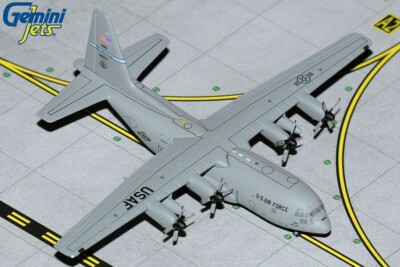 1:400 GeminiJets USAF Lockheed C-130H Hercule Aircraft Diecast Airplane Model