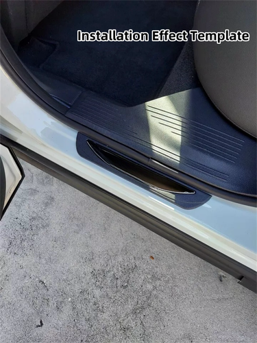 4Pcs Black Door Scuff Sill Cover Panel Step Protector for Ford F-150 Accessories - Picture 4 of 14