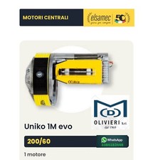 Motore Serranda Elsamec Uniko 1 M Evolution 60/200 Codice 72110000