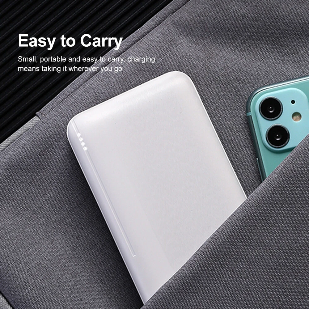 20000mAh Fast Charging Power Bank Portable External Battery Pack 5V 2A  