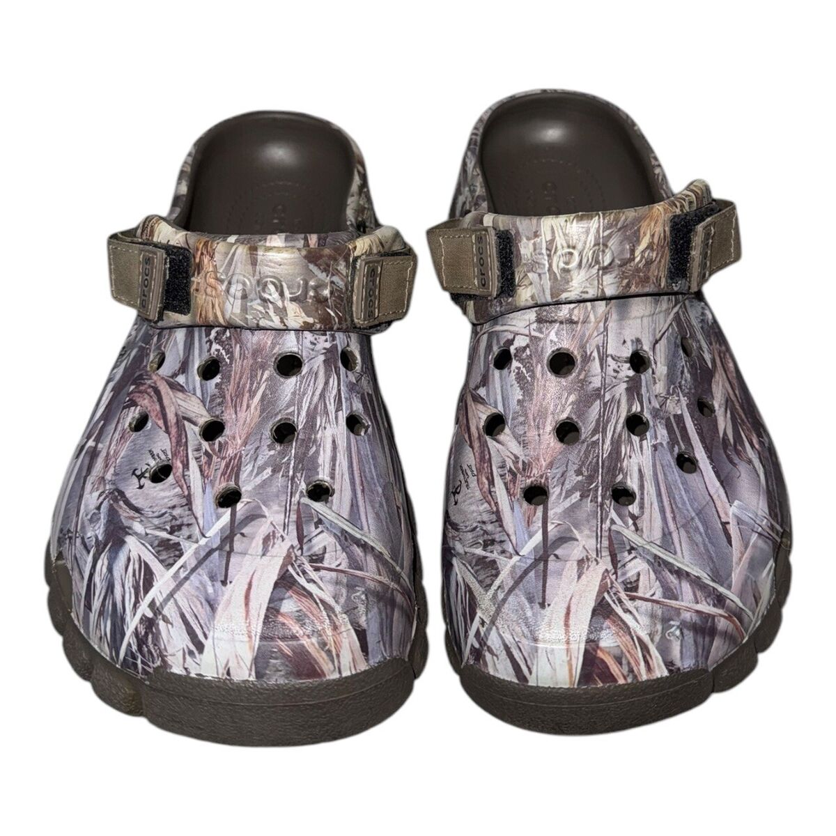 CROCS ICONIC COMFORT CLOGS UNISEX CAMOUFLAGE COLOR SIZE M7 CROCS ICONIC COMFORT CLOGS UNISEX CAMOUFLAGE COLOR SIZE M7