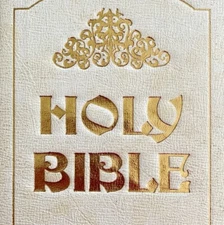 Holy Bible King James Red Letter Omega XL Illustrated Master Edition IN BOX HBS