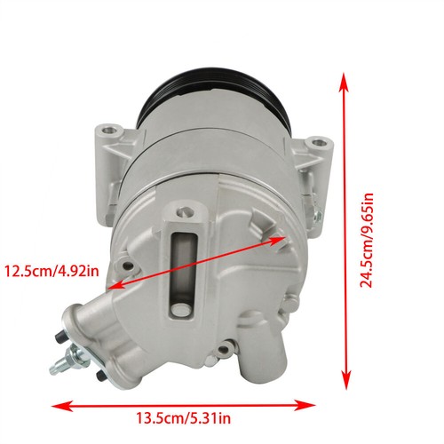 Fit For 13-16 Chevrolet Malibu 16-17 Chevrolet Equinox A/C Compressor W/ Clutch - Picture 3 of 16