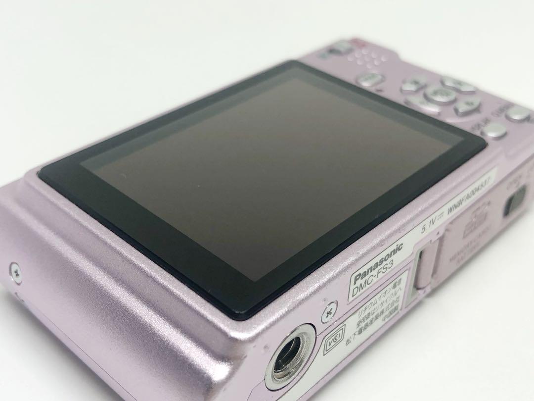 Panasonic LUMIX DMC-FS3 Pink Camera Basic Functionality Panasonic LUMIX DMC-FS3 Pink Camera Basic Functionality