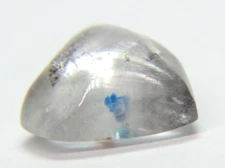 P-3 Paraiba Quartz Gilalite 2.87ct 9x9x5mm Brazil Medusa Quartz free form