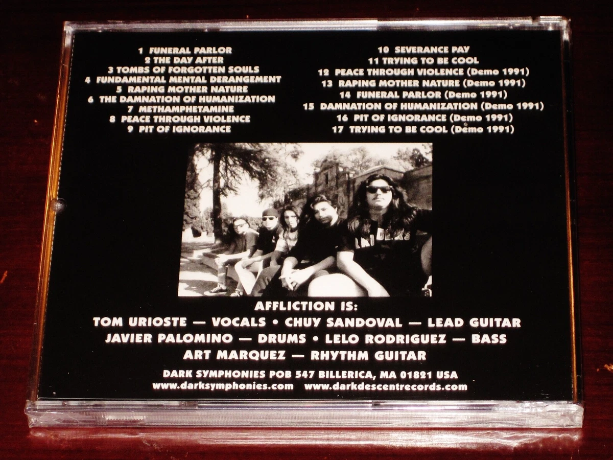 Affliction: The Damnation Of Humanization - Limited Edition CD