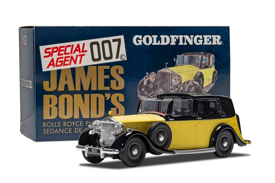 Corgi CC06805, James Bond Rolls Royce Phantom III 'Goldfinger' - Image 3 of 4
