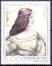 TIMBRE France 1986 N° 2446 ** ( LEONARD DE VINCI ) TBE
