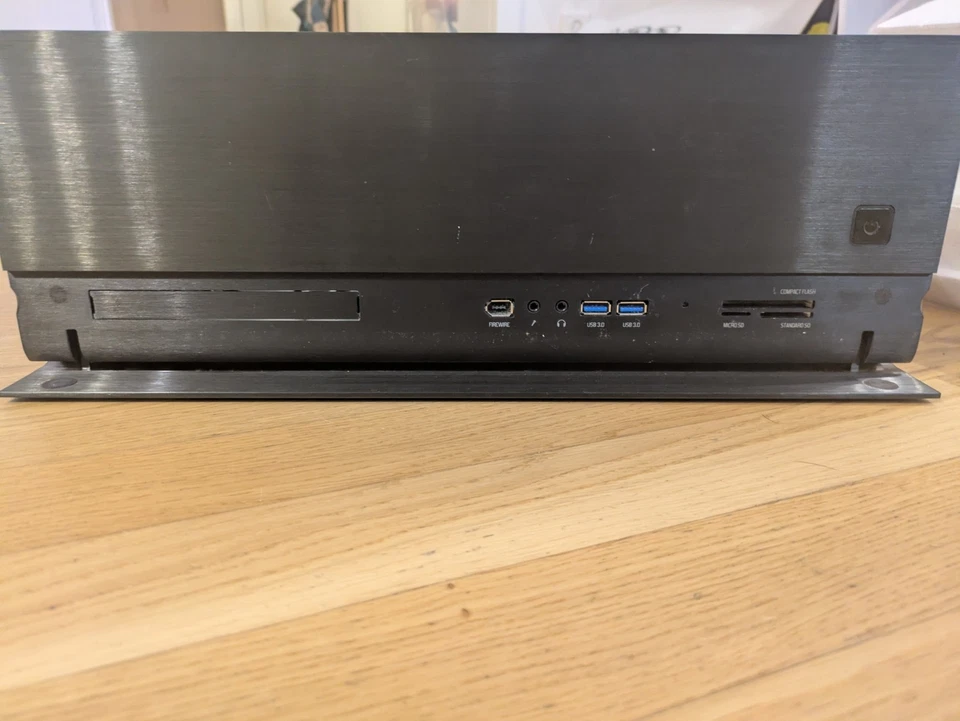 Fractal Design Node 605 Desktop HTPC Gehäuse USB 3.0 schallgedämmt schwarz ATX - Bild 3 von 4