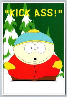South Park TV Show Cartman 1998 Comedy Central Continental Postcard 4x6 Unused