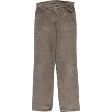 Vintage 1980'S Levi's 519-1529 corduroy pants men's size W30 approx. 