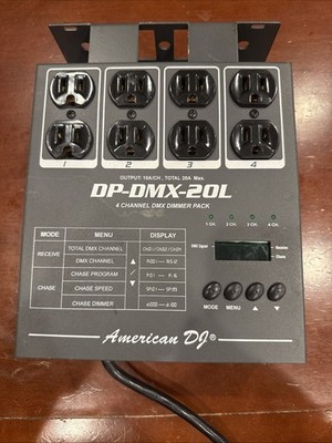 American DJ DP-DMX-20L 4-Channel DMX Dimmer