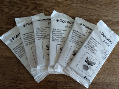 Printer Pogo Paper Polaroid Pogo Zink Thermal Instant Mobile