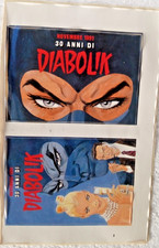 DIABOLIK BLISTERATO MAI APERTO CON GADGET 2 ADESIVI