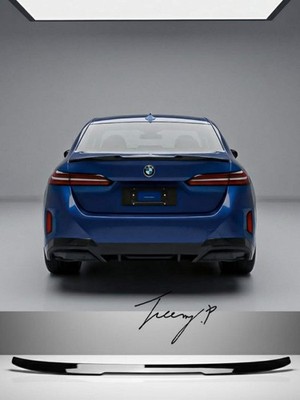 BMW 5 Series G60 G68 (2024+) Gloss Black Rear Boot Spoiler M4 Style Lip Wing