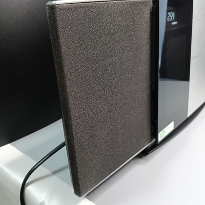 Panasonic Sc-Hc3-S Compact Stereo System D-Dock Silver Cd Player