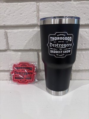George Thorogood and the Destroyers Tumbler and Bottle Opener from 2026 VIP Tour