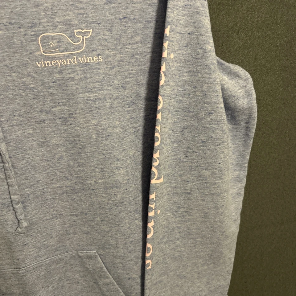 Vineyard Vines Mujer Grande Brezo Púrpura Pullover Sudadera con Capucha Ballena Foto 2 de 4