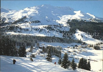 Parpan mit Skigebiet von Alp St?tz