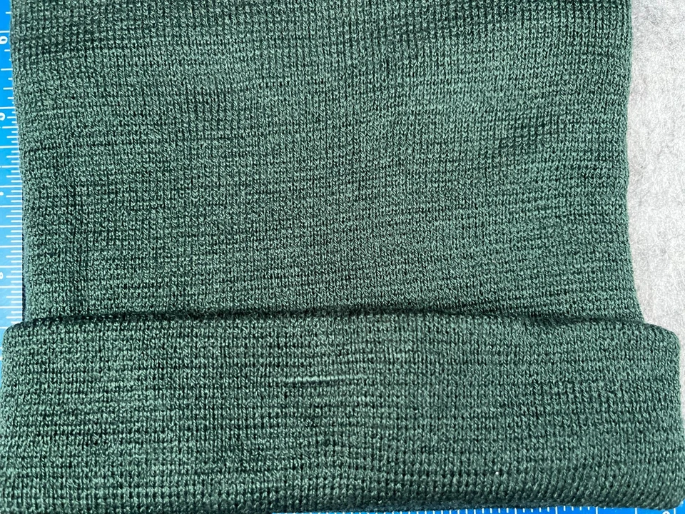 Merona Beanie Toque Adulto Talla Única Verde Tejido Acrílico Mezcla Invierno Nieve Esquí NUEVO Foto 2 de 4