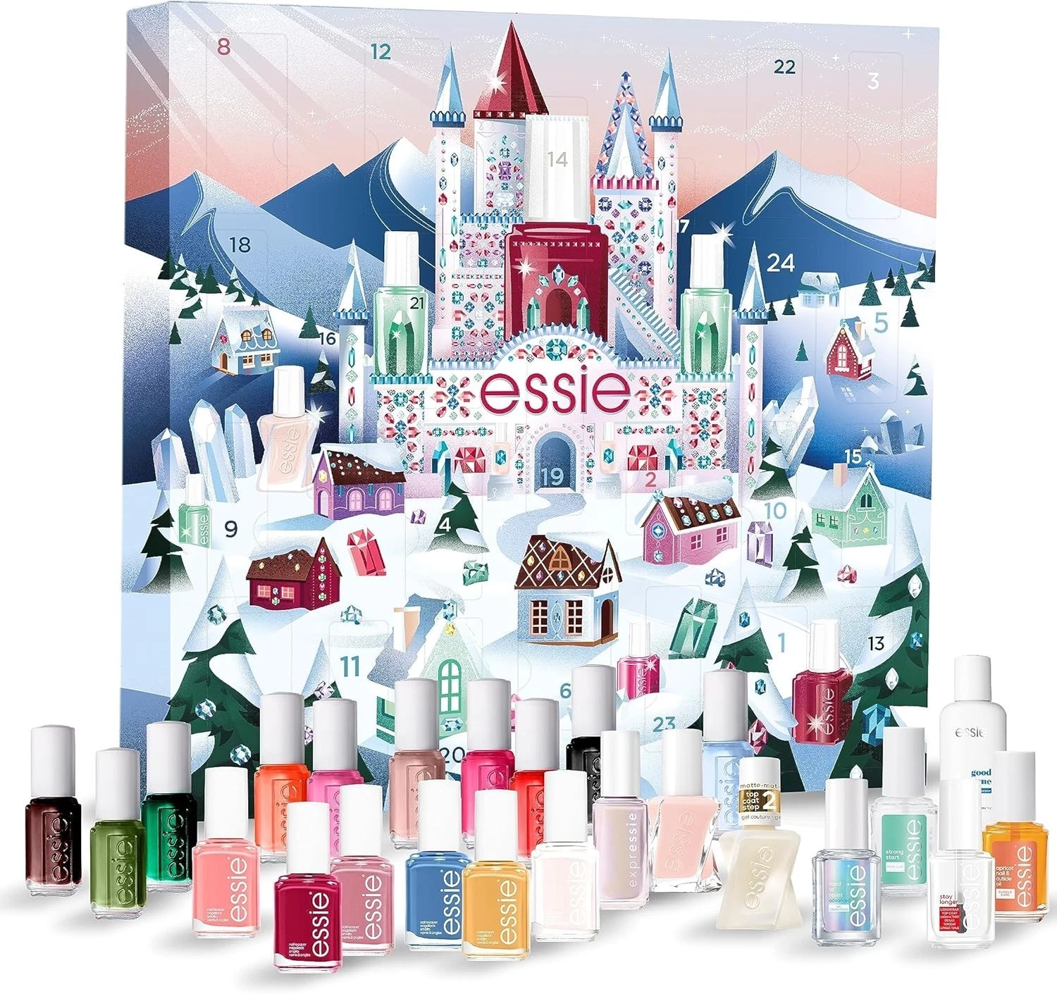 ESSIE NAIL POLISH BEJEWELED WONDERLAND ADVENT CALENDAR - 24 SHADES
Opens in a new window or tab