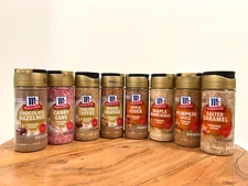 McCormick Finishing Sugar Variety Pack Fall Holiday 2025 Full Set of 8 Flavors