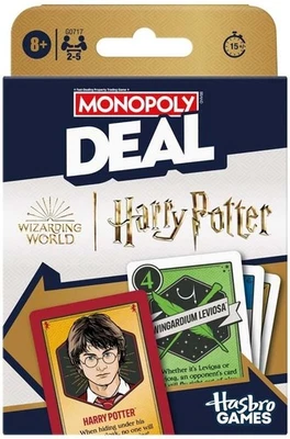 HASBRO Monopoly Deal Harry Potter Edition Card Game **BRAND NEW**
