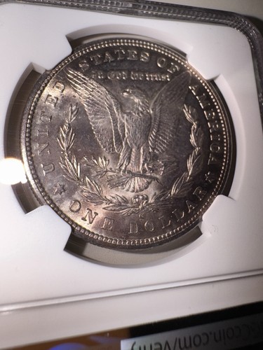 NGC Graded - 1880 S - MS 63 Morgan Silver Dollar 90% Coin $1 - Picture 14 of 24